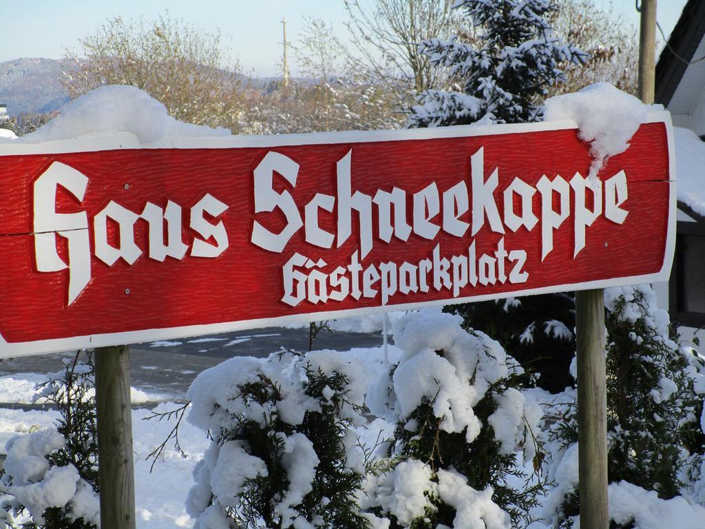 Haus Schneekappe Daire Winterberg Dış mekan fotoğraf